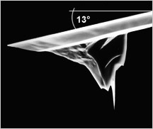 Tilt compensated High Aspect Ratio Tip (AR5T)